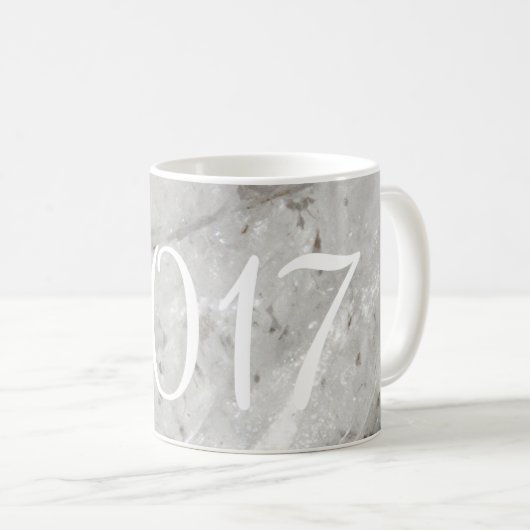 Mug Bonne année 2017 Quartz Crystal Photography (Devant droit)