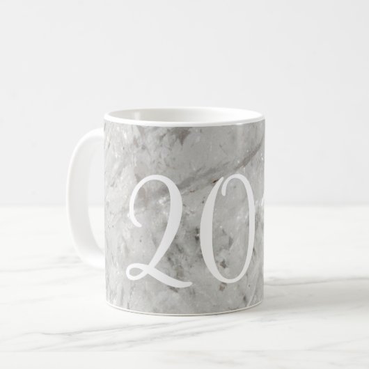 Mug Bonne année 2017 Quartz Crystal Photography (Devant gauche)