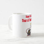 Mug Bonne année 2020 RAT chinois Nouvel an Cadeaux Zod (Devant gauche)