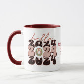 Mug Bonne année 2024 Super Style New Years Party (Gauche)