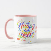 Mug Bonne année 2024 Tie Dye Party 2024 (Gauche)