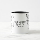 Mug Bonne année 2024 Toast Nouvelle année Réveillon (Centre)