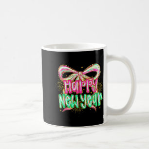 Mug Bonne année 2026 Pinceau Coquette Feu d'artifice