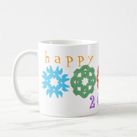 Mug Bonne Année 2027 (Gauche)