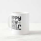 Mug Bonne année à Washington-54688 (Devant gauche)