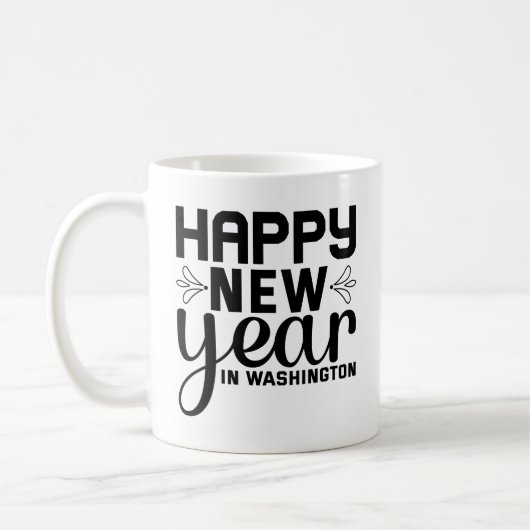 Mug Bonne année à Washington-54688 (Gauche)
