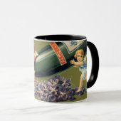 Mug Bonne année, Angels Vintages au Champagne (Devant droit)