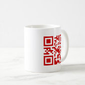 Mug Bonne année ! — Code QR (Devant droit)