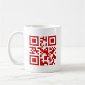 Mug Bonne année ! — Code QR (Gauche)