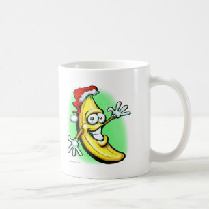 Mug Bonne année de banane de Joyeux Noël