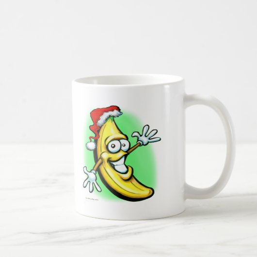 Mug Bonne année de banane de Joyeux Noël (Droite)