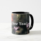 Mug Bonne année ! Design populaire,  (Devant droit)