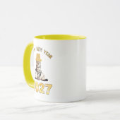 Mug Bonne année Miaou 2027 (Devant gauche)