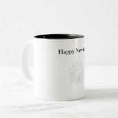 Mug Bonne Année personnalisable (Devant gauche)