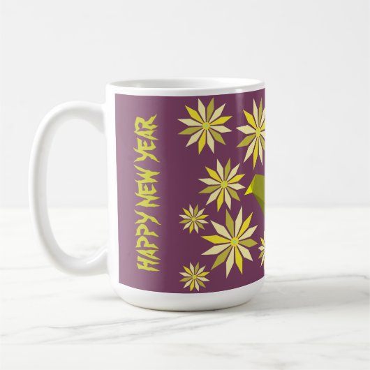 MUG BONNE ANNÉE POUR MAMAN (Gauche)