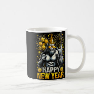 Mug Bonne année rétro 2026 Amoureux de Bigfoot Nouvel