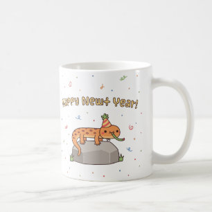 Mug Bonne année tritons, Funny Happy New Year