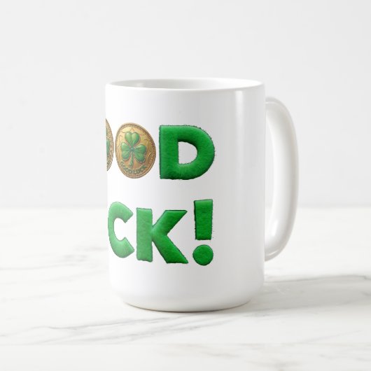 Mug Bonne chance (Devant droit)