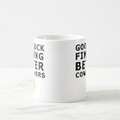 Mug Bonne chance trouvant les collègues drôles de (Centre)