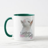 Mug BONNE CHÈQUE | Je viens de freaking LOVE Baby Chèv (Gauche)