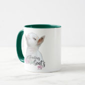 Mug BONNE CHÈQUE | Je viens de freaking LOVE Baby Chèv (Devant gauche)