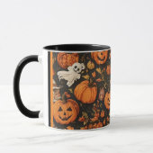 Mug Bonne collection Vintage d'Halloween (Gauche)