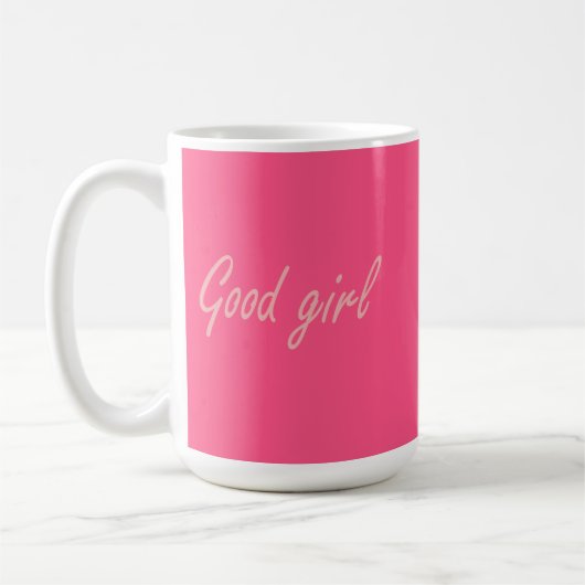 Mug Bonne conception de fille (Gauche)