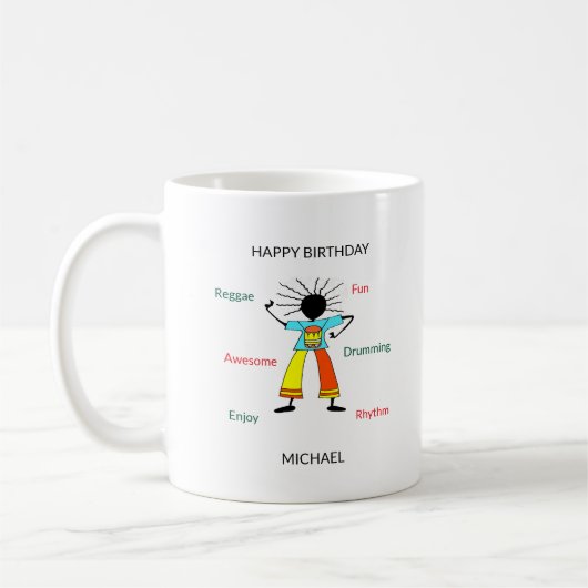 Mug Bonne et géniale danseuse de reggae (Gauche)
