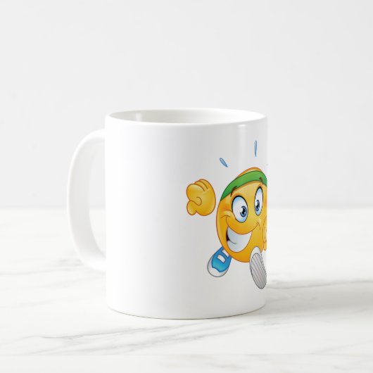 Mug Bonne exécution Emoji (Devant gauche)