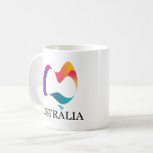 Mug Bonne fête australienne (Devant gauche)