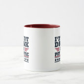 Mug Bonne fête de l'indépendance 4 juillet drôle (Centre)