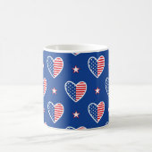 Mug Bonne fête de l'indépendance Etats-Unis d'Amérique (Centre)