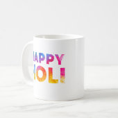 Mug Bonne fête des couleurs de Holi (Devant gauche)