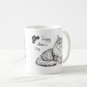 Mug Bonne fête des mères. (Devant droit)