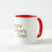 Mug Bonne fête des mères (Devant droit)