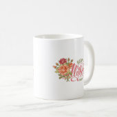 Mug Bonne Fête Des Mères Avec Amour Et Fleurs Printemp (Devant droit)