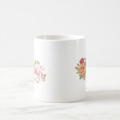Mug Bonne Fête Des Mères Avec Amour Et Fleurs Printemp (Centre)