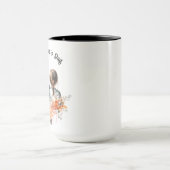 Mug Bonne fête des mères avec fille (Centre)