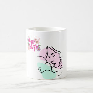 Mug "Bonne fête des mères, maman ! Vous êtes mon monde