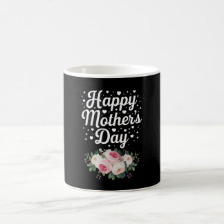 Mug Bonne fête des mères mignonne Floral Maman grand-m