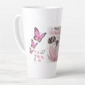 Mug Bonne Fête des Mères Papillon (Angle gauche)