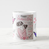 Mug Bonne Fête des Mères Papillon (Devant)