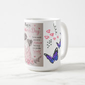 Mug Bonne Fête des Mères Papillon (Devant droit)