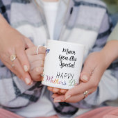 Mug Bonne fête des mères papillons Fleur sauvage