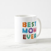 Mug Bonne Fête des mères pour la meilleure maman (Devant droit)