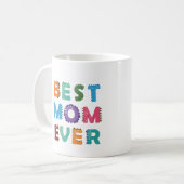 Mug Bonne Fête des mères pour la meilleure maman (Devant gauche)