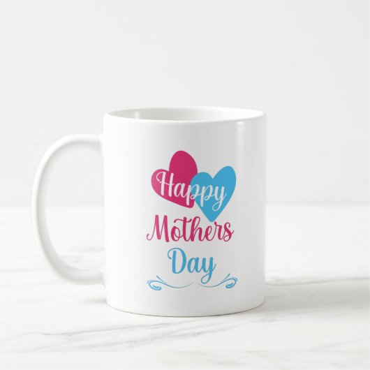 Mug Bonne Fête des mères pour la meilleure mère jamais (Gauche)
