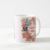 Mug Bonne fête des mères Roses Vintages (Devant droit)