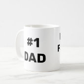Mug Bonne Fête des pères #1 Papa (Devant gauche)