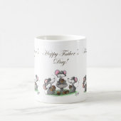 Mug Bonne fête des pères à Mic, Mac et Moe (Centre)